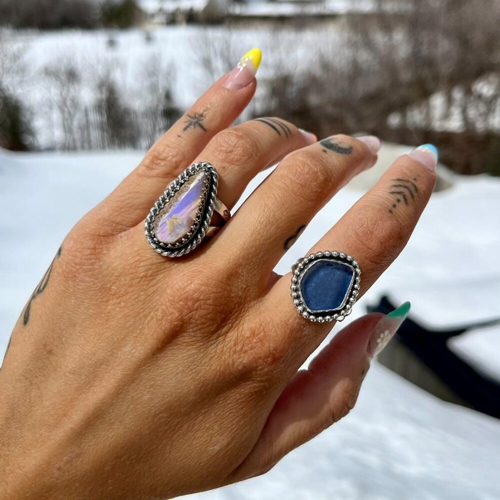 Opal ring - Picture 7 of 7